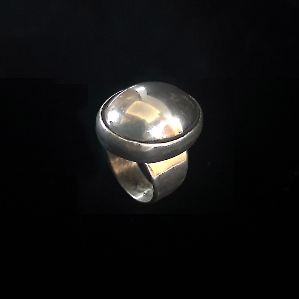 Vintage Taxco 925 Sterling Silver Chunky Ring - 6